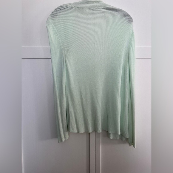 Mint Green Ribbed Sweater - Picture 2 of 3